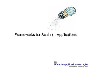 Frameworks for Scalable Applications 