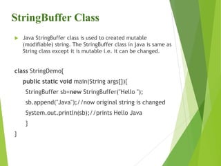 Data Types & Variables in JAVA | PPT image.