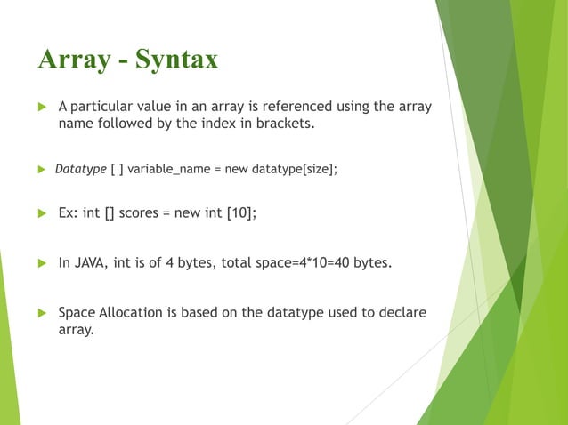 Data Types & Variables in JAVA | PPT