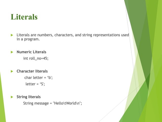 Data Types & Variables in JAVA | PPSX