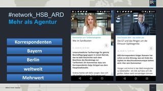 SEITE 11BR24 © Vichtl / Daubner
#network_HSB_ARD
Mehr als Agentur
Bayern
Korrespondenten
Berlin
weltweit
Mehrwert
 