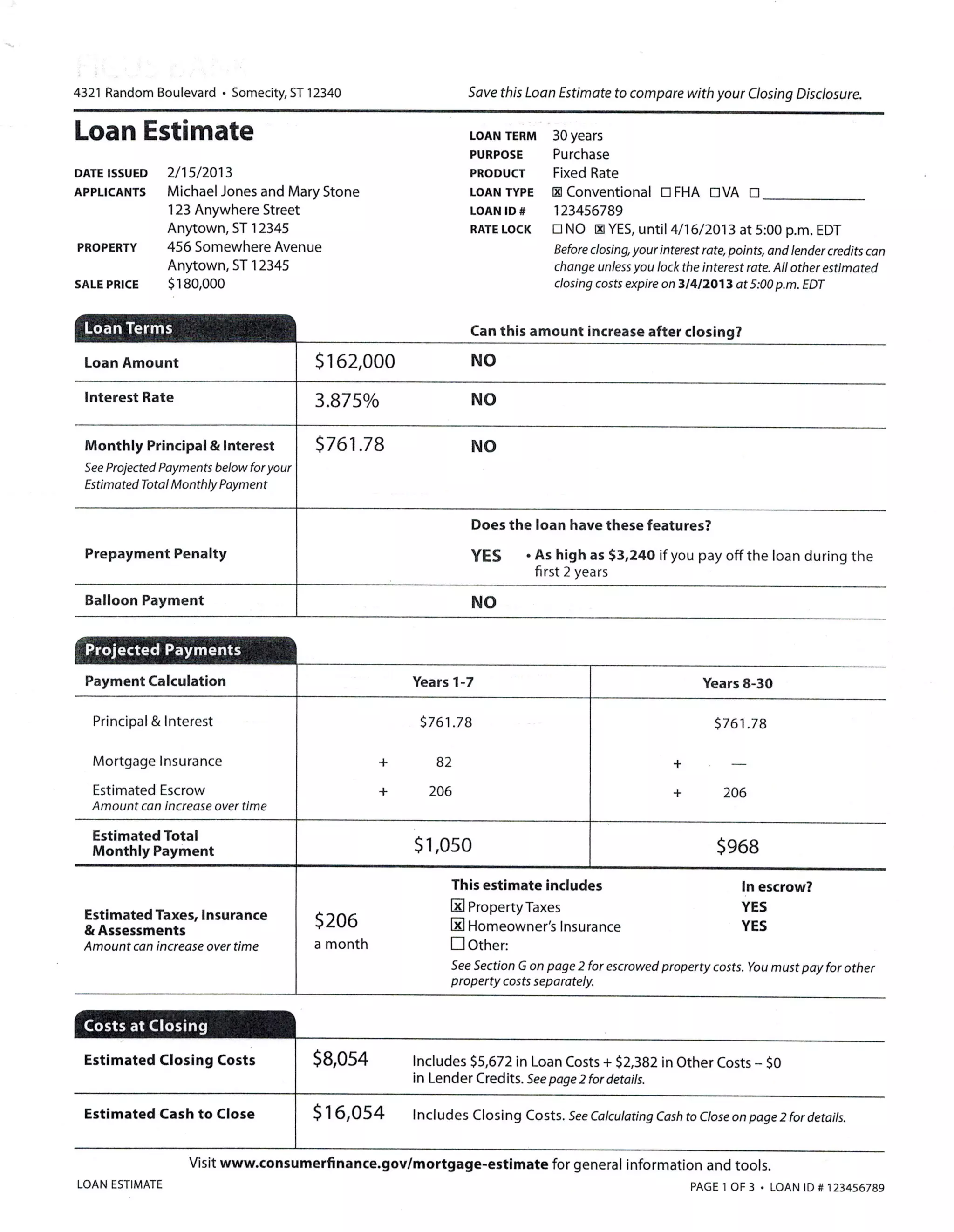 3 day closing disclosure rule. PDF