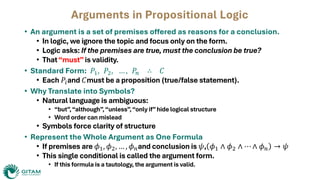 Comprehensive Guide to Deductive Arguments and Propositional Logic for ...