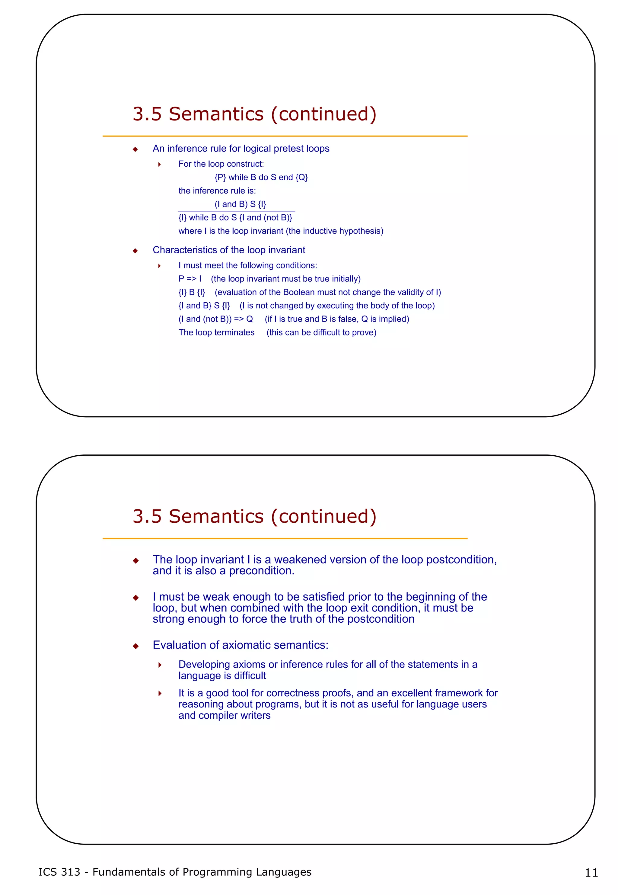 3 describing syntax and semantics
