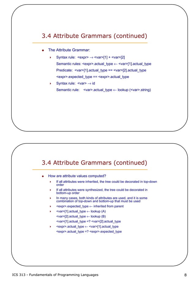 3 describing syntax and semantics | PDF