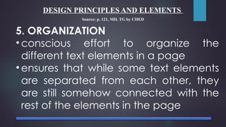 3-Design-Principles-and-Elements (Media and Information Literacy).pptx