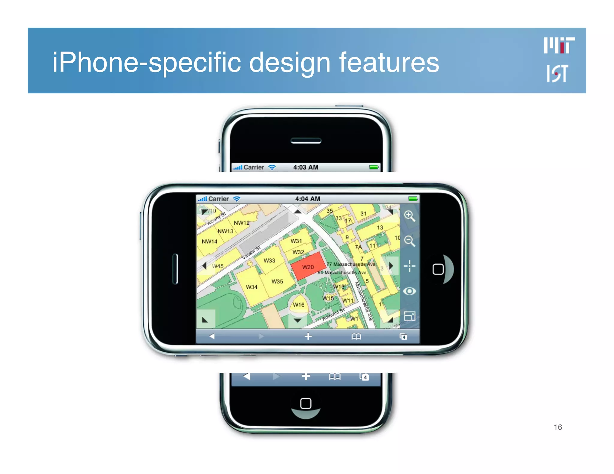 Developing the MIT Mobile Web