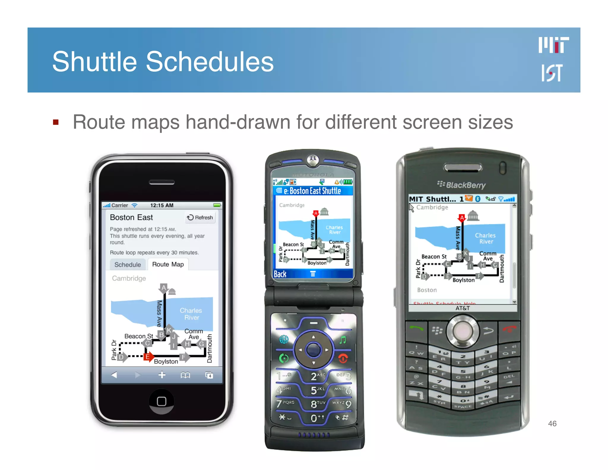 Developing the MIT Mobile Web