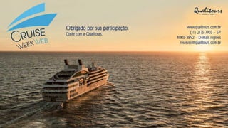 Obrigado por sua participação.
Conte com a Qualitours.
www.qualitours.com.br
(11) 2175-7703 SP
4003-3892 Demais regiões
reservas@qualitours.com.br
 