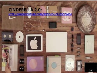 CINDERELLA 2.0:
HTTP://WWW.YOUTUBE.COM/WATCH?V=CP-ZOCL5MD0
 