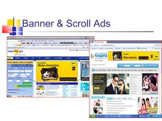 Banner & Scroll Ads
 