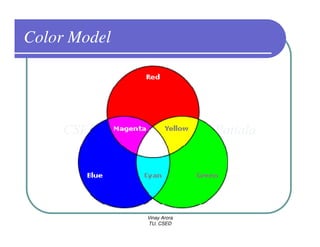Color Model




              Vinay Arora
              TU, CSED
 
