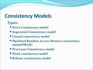 Processor Consistency distributed shared memory | PPT