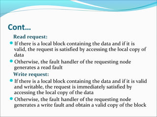 distributed shared memory | PPT