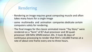 3D modeling and animation | PPTX