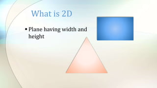3D modeling and animation | PPTX
