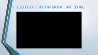 FUSED DEPOSITION MODELING (FDM)
 
