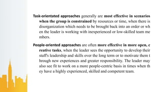 3-D Reddins leadership model | PPTX