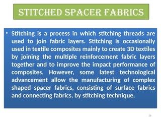 Comprehensive Overview of 3-D Spacer Fabrics: Structure, Properties ...