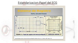 Estandarizacion-Papel del ECG
 