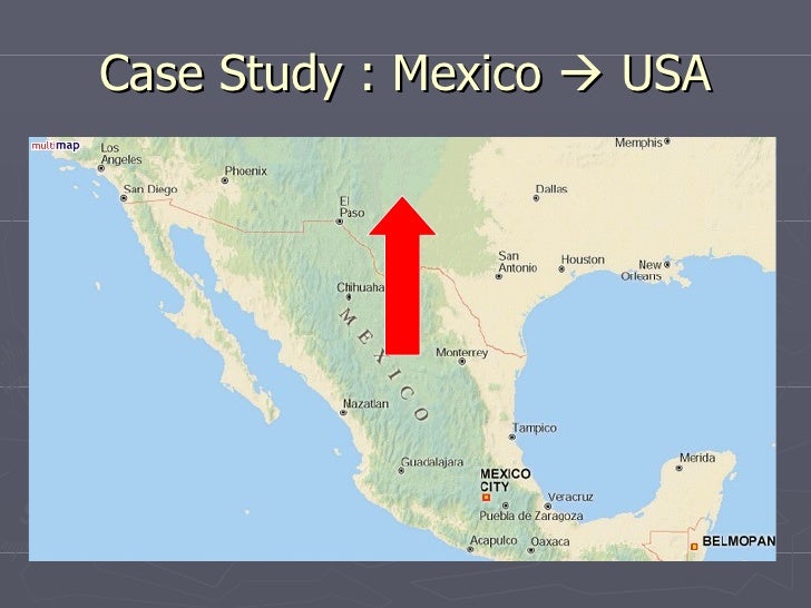 Mexico to usa migration push and pull factors picture