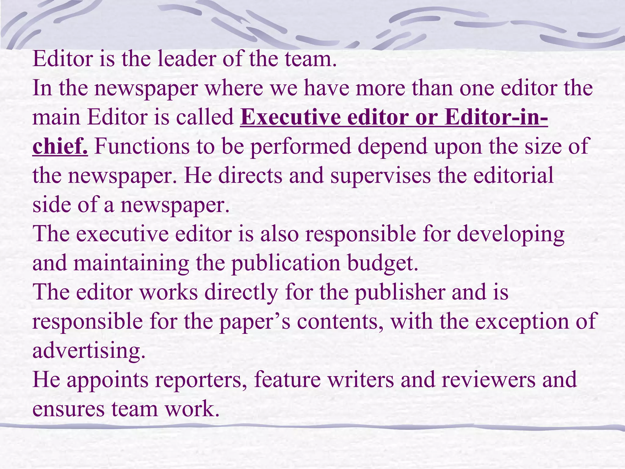 3. Editorial Chart[1] PM ppt | PPT