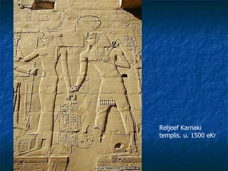 Reljeef Karnaki templis. u. 1500 e Kr 