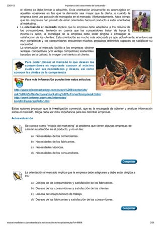 MARKETING EN EL PUNTO DE VENTA - TEMA 3 ANÁLISIS DEL CONSUMIDOR - FP A ...