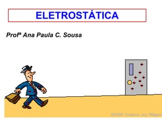 ELETROSTÁTICA Profª Ana Paula C. Sousa 