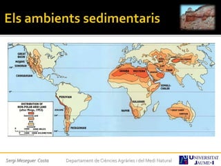 Sergi Meseguer Costa Departament de Ciències Agràries i del Medi Natural
 