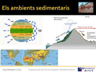 Sergi Meseguer Costa Departament de Ciències Agràries i del Medi Natural
 