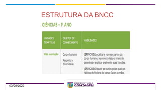 03/08/2023
ESTRUTURA DA BNCC
 