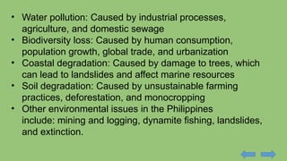 Topic For Environmental Issues 3 - Environmental Problems and Issues.pptx