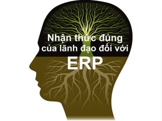 Nhận thức đúng
của lãnh đạo đối với

            ERP

 © VIAMI Training - training@viamisoftware.com
 