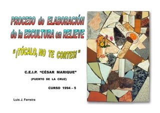 C.E.I.P. “CÉSAR MARIQUE”
            (PUERTO DE LA CRUZ)


                     CURSO 1994 – 5


Luis J. Ferreira
 