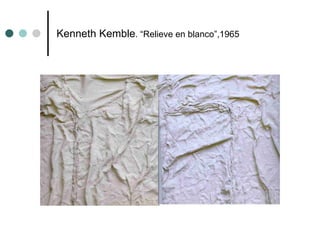 Kenneth Kemble . “Relieve en blanco”,1965 