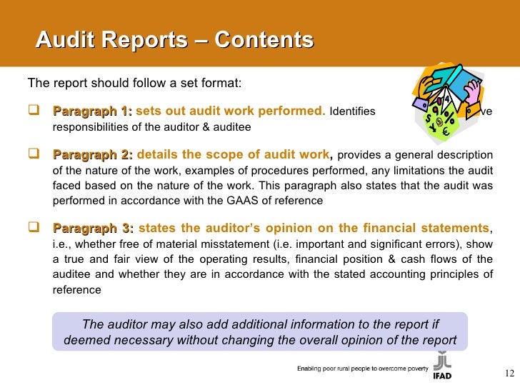 audit report template