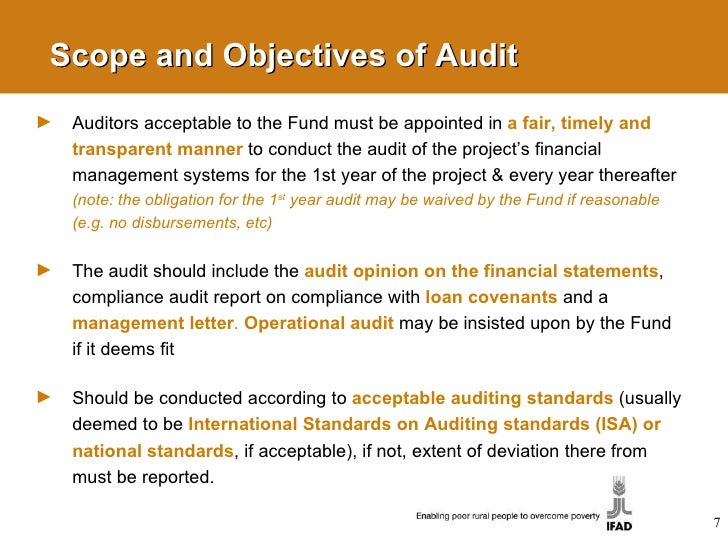 external audit sample internal audit report