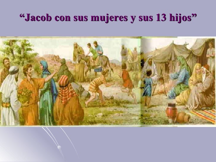 Resultado de imagen para 13 HIJOS DE JACOB