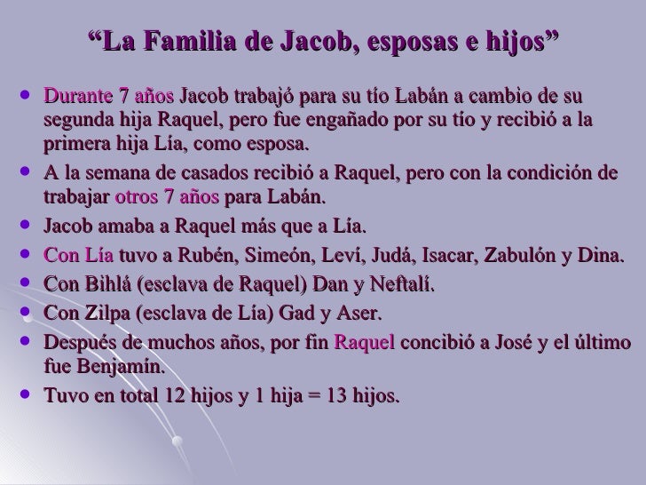 3. Familia de Isaac, Jacob y Esau.El significado providencial de sus 3. Familia de Isaac, Jacob y Esau.El significado providencial de sus