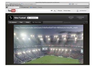 SABER	
  


h"p://www.youtube.com/user/nikefootball?ob=4&feature=results_main	
  
 
