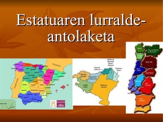 Estatuaren lurralde-antolaketa 