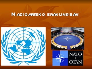 Nazioarteko erakundeak 