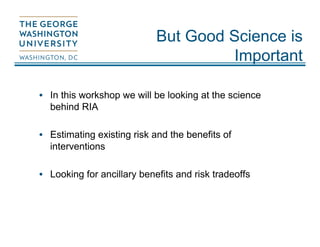 George Risk Management The Public Health Case for Risk-Based Regulation, George Gray | PDF
