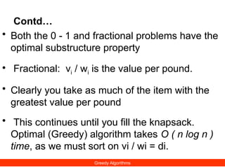 GreedyAlgorithms - Introduction to different kinds of greedy algorithms ...