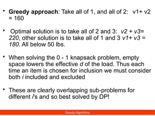 GreedyAlgorithms - Introduction to different kinds of greedy algorithms ...