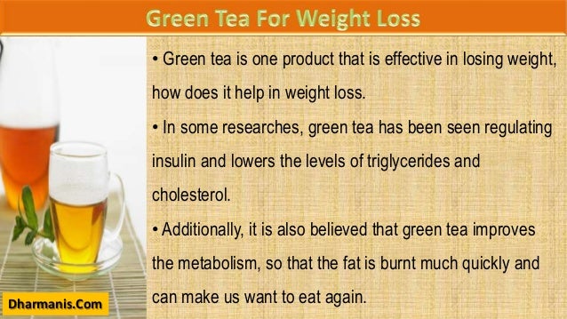 Is Green Tea Helpful In Weight Loss