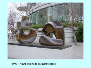 1973, Figura reclinada en quatre peces
 