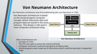 Hardware(Central Processing Unit ) CU and ALU | PPTX