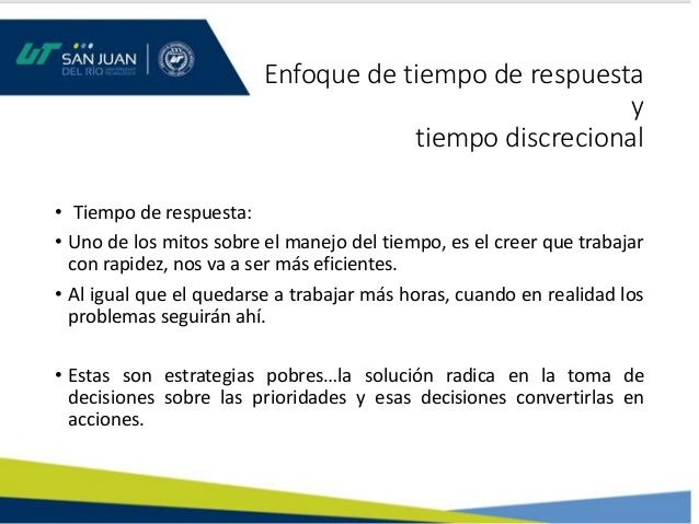 3 herramientas de la administración del tiempo